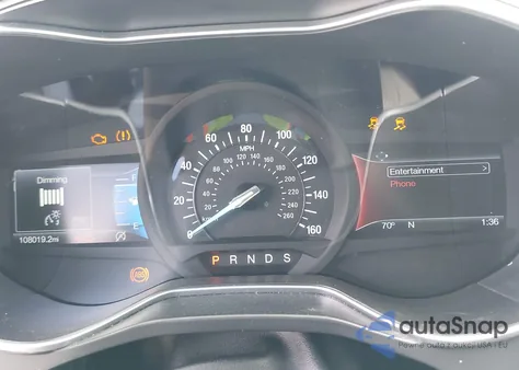 2017 Ford Fusion Se из США, поврежденный, VIN 3FA6P0HD7HR190233